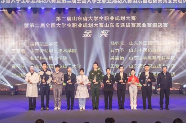 第二屆山東省大學生職業(yè)規(guī)劃大賽就業(yè)賽道決賽在我校圓滿落幕