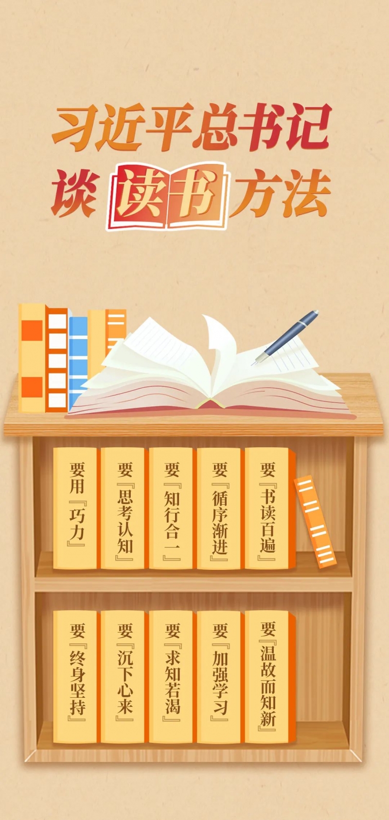 學起來 | 總書記說，讀書應該這樣讀